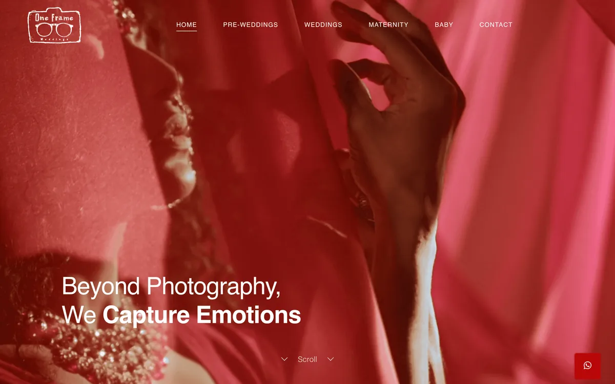 One Frame Wedding